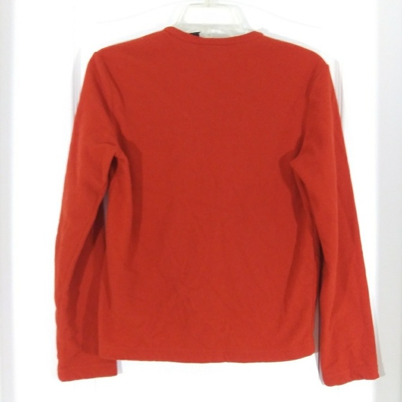 Express Orange Pullover Top Size Small - Picture 2 of 3